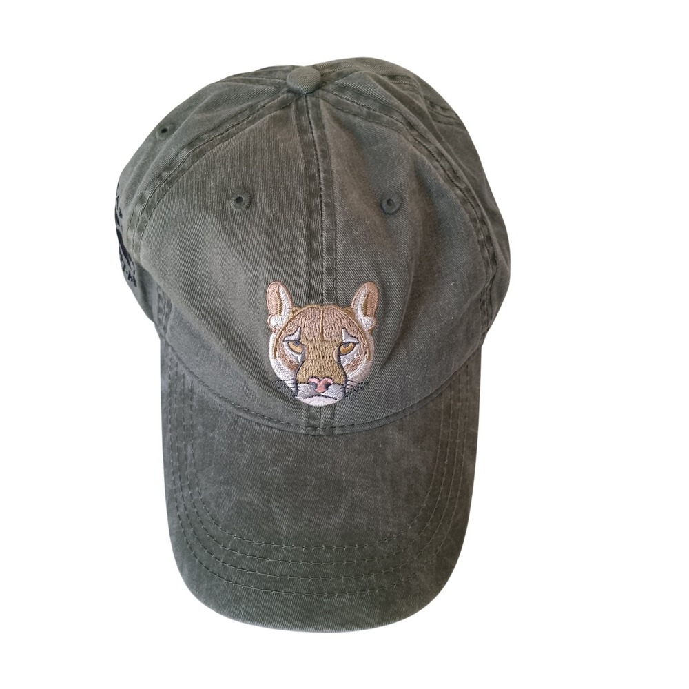 ECO Grand Canyon Adopt-A-Lion Hat OSFA Green Mountain Lion Baseball Cap NEW